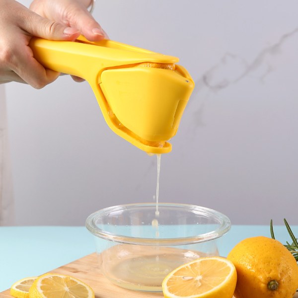 25cm Foldbar og nem flad citruspresser - Citron（Gave）