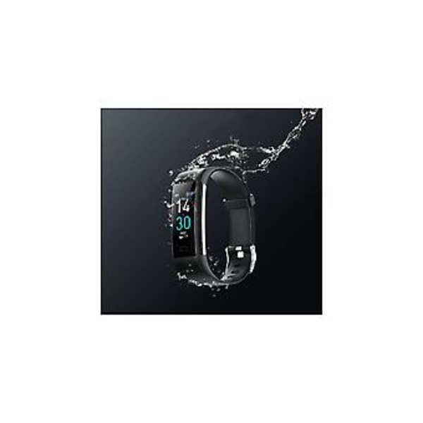 S5 Armbånd for å måle kroppstemperatur, blodtrykk, fitness, hjerterytme, skritt - Smart armbånd - Hærgrønn
