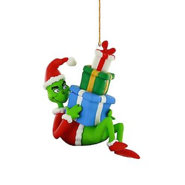 God Jul Grinchen Ornament Julgran Hängande Dekoration Figur Hänge (B)