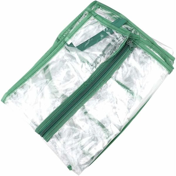 69*49*92cm PVC 2-vånings växthusöverdrag - Mini inomhus- och utomhusodling