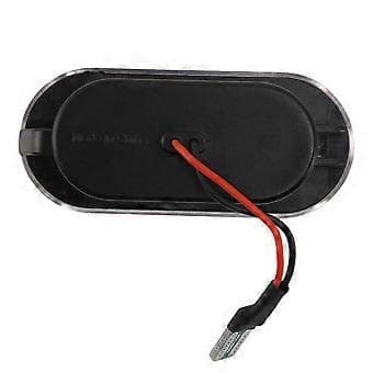 2 stk. Bil LED Sidemarkerlys Blinklys Repeater Lampe til C-Max Fiesta Focus MK2, Transparent