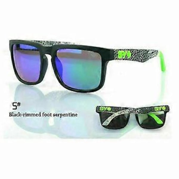 Nya Spy1 22-färgs Ken Block Klassiska Cykel Sport Retro Solglasögon Uv400 Glasögon (Nr 5)