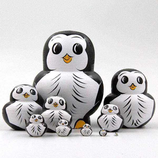 Varumärke av 10-delade ryska dockor Matryoshka