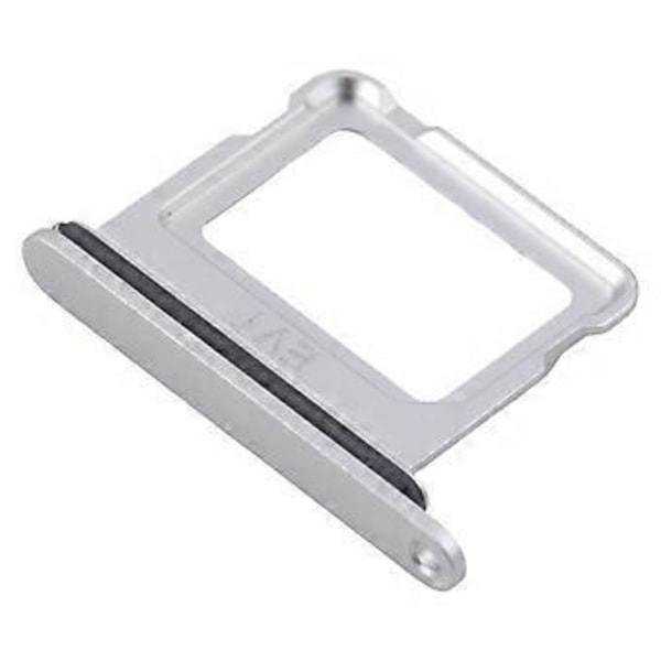 SIM + SIM-kortskuffe for iPhone 16 (Sølv)