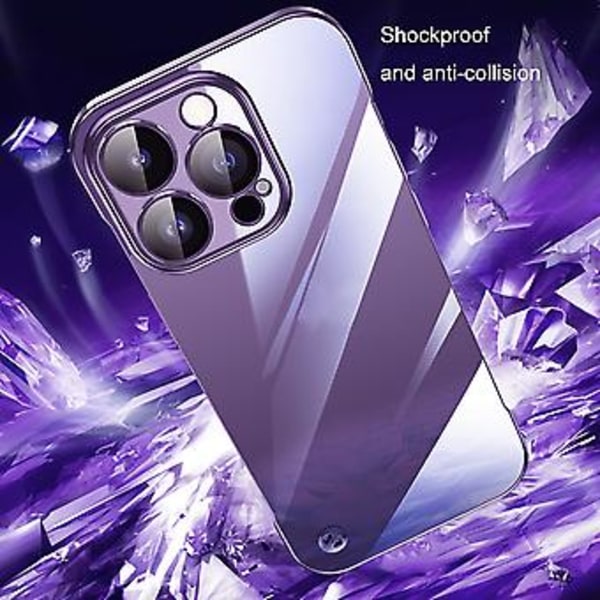 Rammeløs Klar PC-etui til iPhone 14 Pro