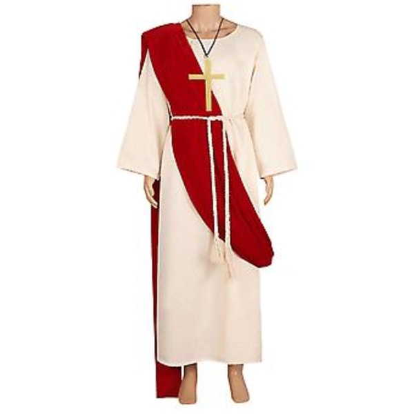 Jeesus-asu aikuisille miehille, Raamatullinen uskonnollinen Kristus-asu sisältää vyötärököyden. (M)
