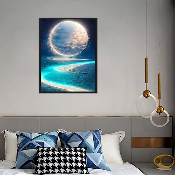 30 x 40 cm Timanttimaalaus Taidepakkaukset, 5D DIY Täysporaus Timantti