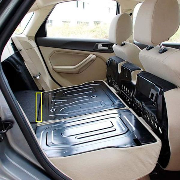 Universell bilbarnstolsfästesats för ISOFIX-bälte