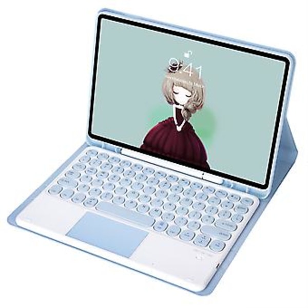 Keyboard PU-etui YA09B-A (Isblå)