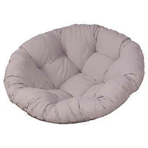 60x60cm Utomhussittdynor Uteplats Sittdyna för Rotting Hängande (grå)