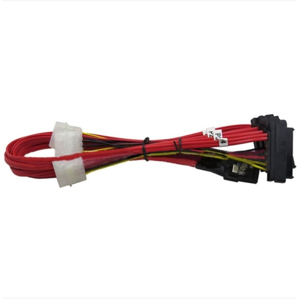 Mini SAS36P SFF 8087 - SAS29P SFF-8482 -kiintolevyjohto, siirtokaapeli, MINI SAS -datakaapeli, 1 m