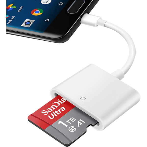 USB C SD-kortläsare, typ C-enhetsminneskortläsare SD-kort Re