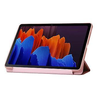 Lærtablettveske for Samsung Galaxy Tab S9 (Rosegull)