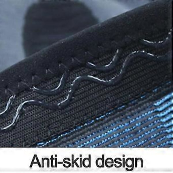 Knäskydd, Knäortos med Patella Gel Pad & Sidostabilisatorer, Knästödbandage (M kod Blå)