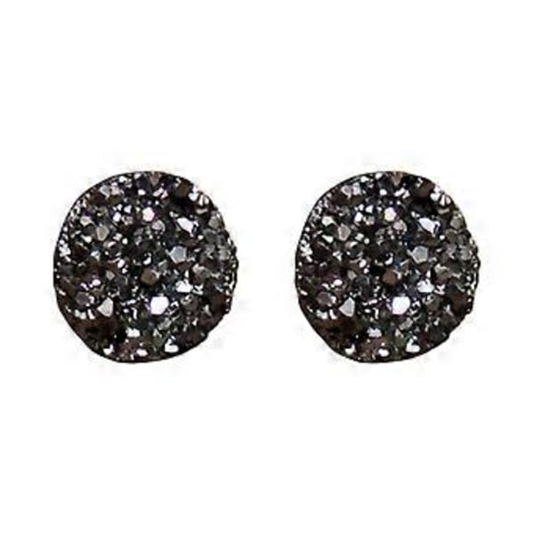 Terapi Örhängen Magnetterapi Germanium Örhängen Lymfdränage Örhängen, 50% Rabatt (8mm Svart)