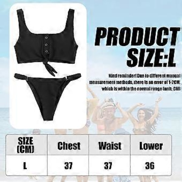 Bikini badedrakt todelt for kvinner, stropp bikini badedrakt todelt badedrakt