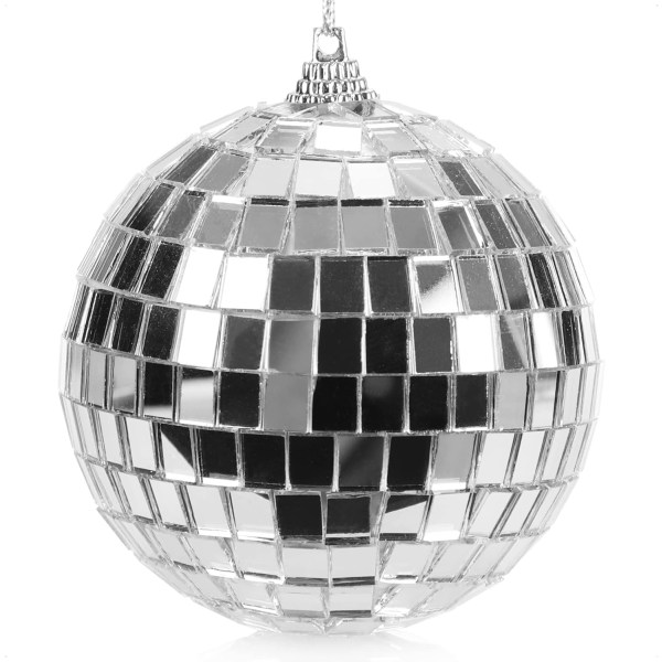 6X Discokule - Hengende speilball - Discokule for fest - Disk