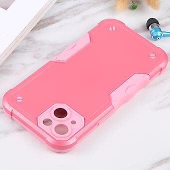 Anti-slip Armor Case til iPhone 14 Plus (Pink)