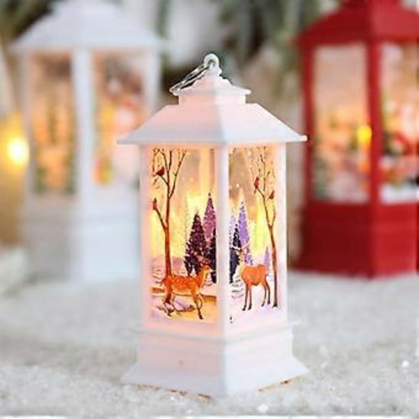 LED Ljus Julgransprydnad Utomhusbelysning Älg Snögubbe Jultomte