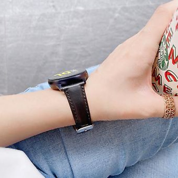 Til Samsung Galaxy Watch 20mm Universal Urrem (Sort)