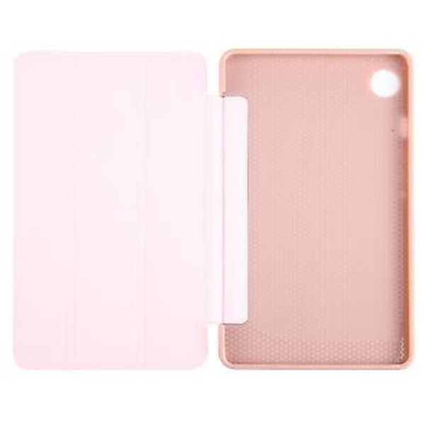Kolminkertainen Nahkainen Tabletin Kotelo Samsung Galaxy Tab A9:lle (Rose Gold)