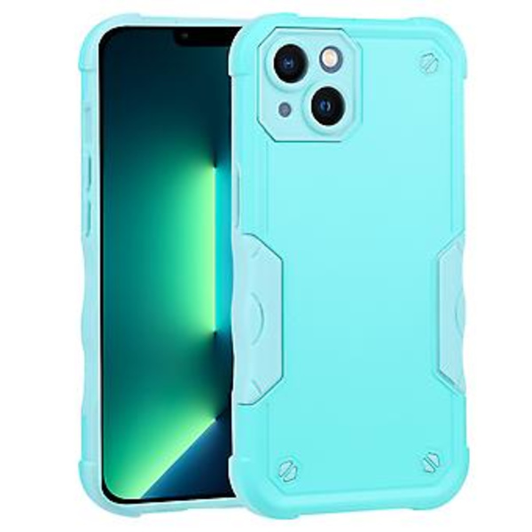 Halkskyddande Armor-fodral för iPhone 14 Plus (Mintgrön)