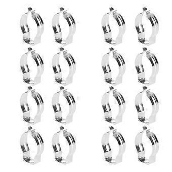 100 kpl Tubigrip LED-valaisimen kiinnike putkikiinnike puristinkiinnike pidike putkivalo loisteputkilampun asennuskiinnike