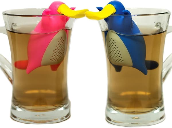 infuser / teefilter / diffuser / platypus-muotoinen teefilter