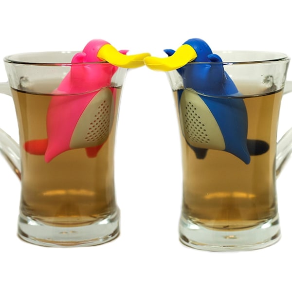 infuser / teinfuser / diffuserfilter / näbbdjursformad tesil