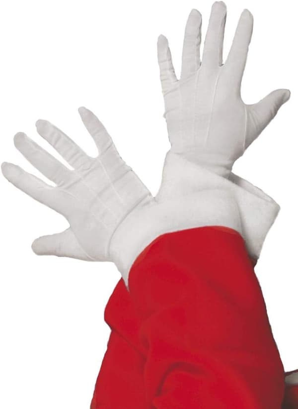 Tomtens handskar, vita