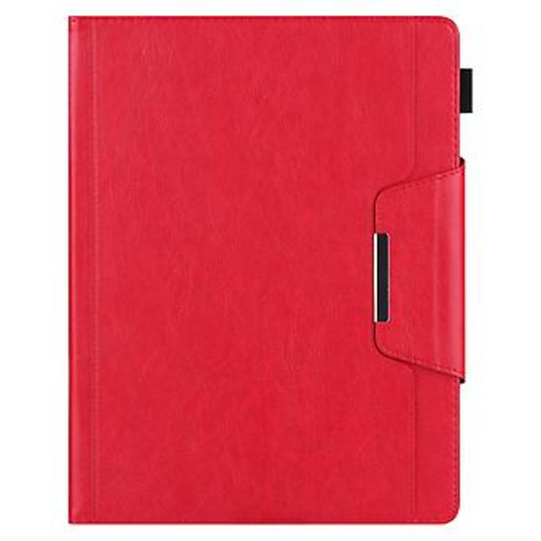 Lær Smart Tabletveske For iPad Pro 13 2024 (Rød)