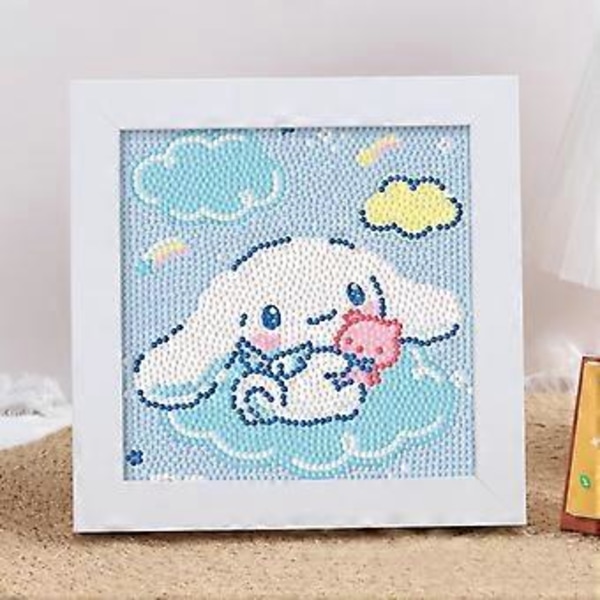 Timanttimaalaussetti - 5D Timanttitaidesetti Aikuisten ja Aloittelijoiden Timanttimaalausnumerosetti Timanttitaide Työkaluilla Kaneli Anime-kuvio DIY