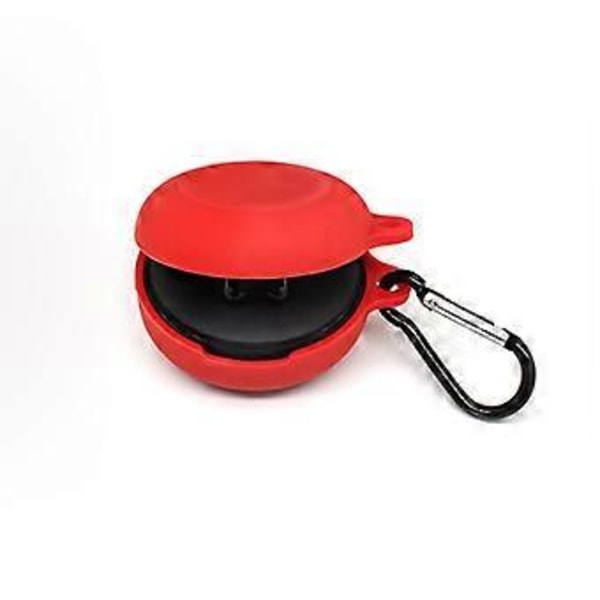 Silikon Skyddande Omslag Skal Anti-fall Hörlursfodral för L-G Tone Free FN7/FN6/FN5/FN4 Trådlösa Bluetooth-kompatibla Hörlurar Tillbehör (Röd)