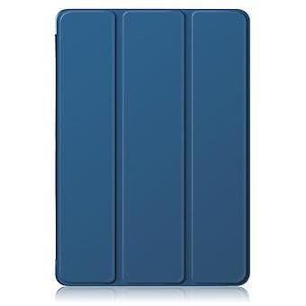 3-Facks Solid Färgad Tablettfodral För Xiaomi Redmi Pad SE (Mörkblå)