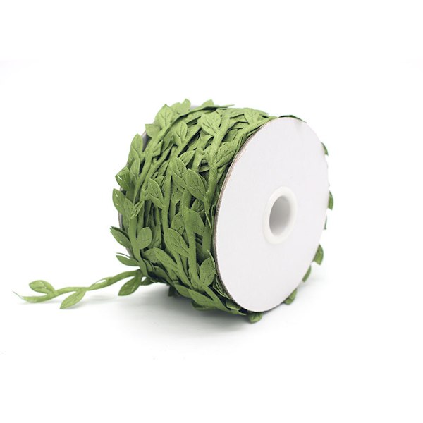 Sølvblad folie bånd trim ledning - 98 fod - til DIY guirlande C