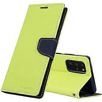 Samsung Galaxy Note20 Nahkainen Kotelo (Vihreä)