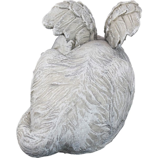 Design Toscano Minnesmerke Katt Kjæledyr Engel Æresstatue Gravstein