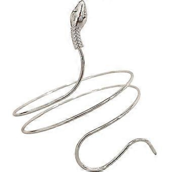 Orm Armmanschett Statement Penna Berlock Armring Överarmsmanschett Smycken för Kvinnor