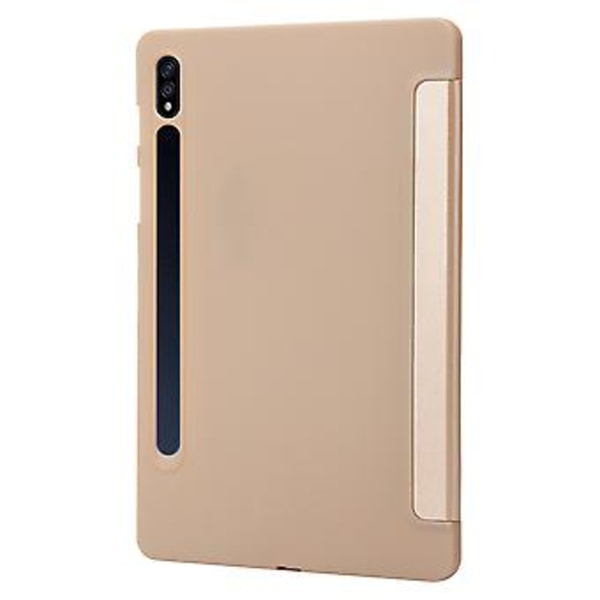 Läderfodral för surfplatta Samsung Galaxy Tab S9 (Guld)