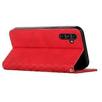 För Samsung Galaxy A16 5G/A16 4G Telefonfodral Präglat PU-läder Plånboksställfodral (Stil E)