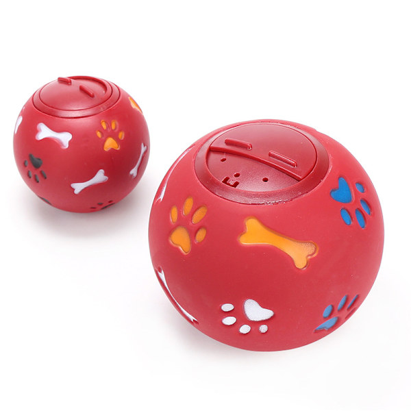 Rouge Jouet Distributeur de Croquettes pour Chat , Jouet Intera