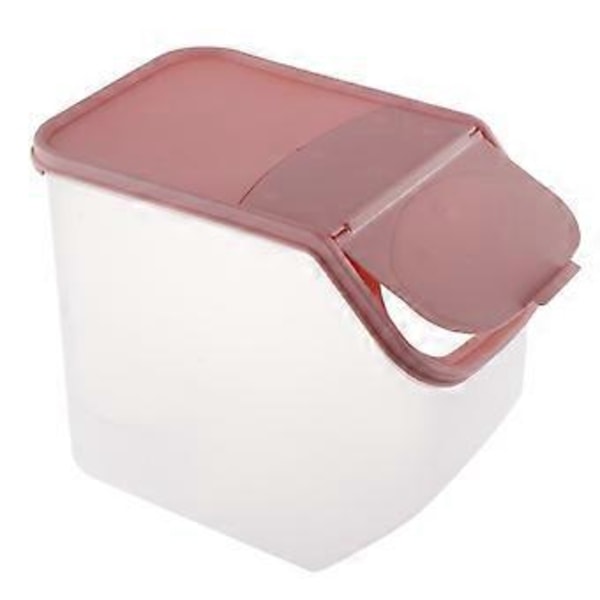 Madopbevaringsbeholder Kornopbevaring / Risdispenser Kaffe (Pink)