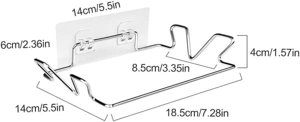 Søppelposeholder, Søppelposeholder for Kjøkken, Rustfritt Stål