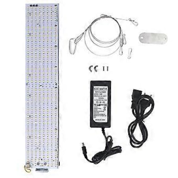 Plantevækstlampe 180 Foldbar Fuld Spektrum 624 Perler Stærk Drivhuslampe 100-240V EU Stik