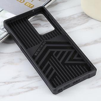 PC + TPU -kotelo Samsung Galaxy Note20 Ultralle (Sininen)