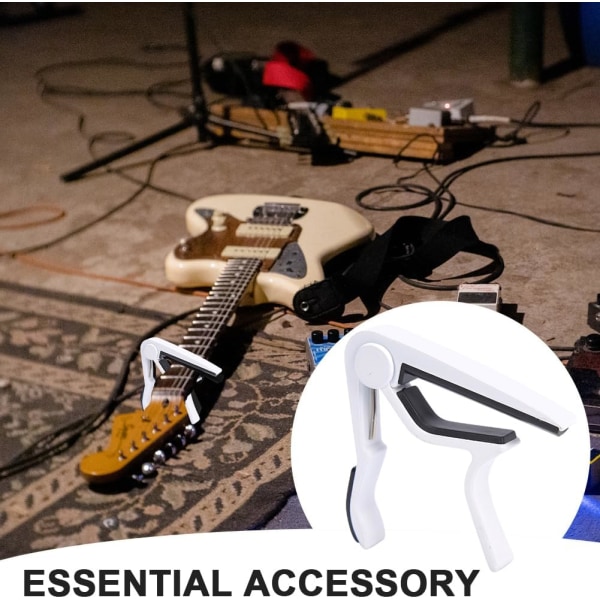 Gitarrkapo, Gitarrkapo för Folkgitarr, Elektrisk och Akustisk Gitarr Ukulele, Mandolin och Banjo (