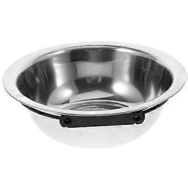 1 stk. 1200ml Rustfrit Stål Pet Foder Skåle Hængende Hunde Vandskåle til Pet Hund Kat (Sølv)