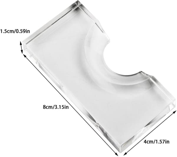 57mm Billardkugler Positionsmarkør, Transparent Positionsmarkør