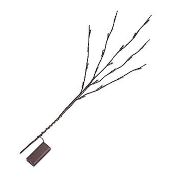 LED Pilgremgrein Lampe Blomsterlys (Varmt Hvit)