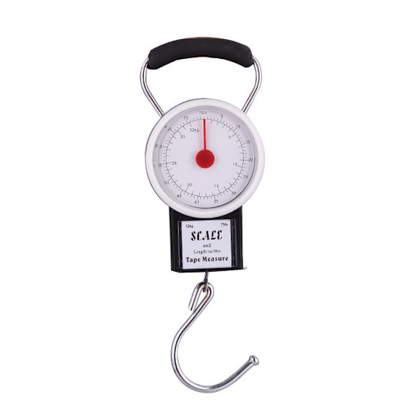 Matkatavarat vaaka matkalaukkujen ja matkatavaroiden punnitsemiseen. 32 kg:n kapasiteetti.